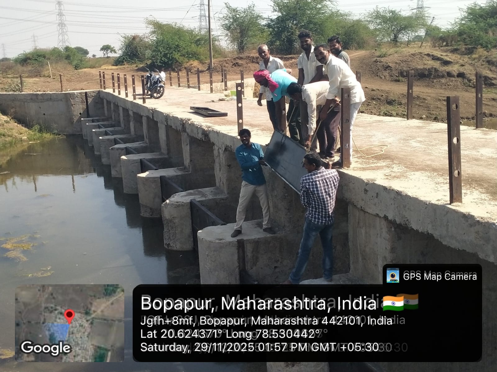 बंधारा / जलसंधारण काम